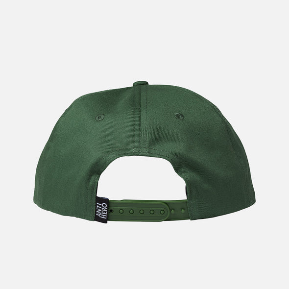 ANTIHERO Grimple Snap Cap - Dark Green