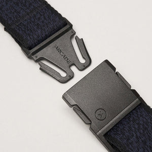 ARCADE Blackwood Slim Belt - Heather Navy/Black