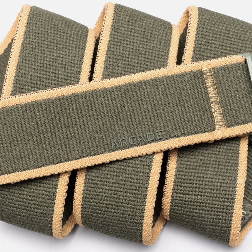 ARCADE Carto Belt - Ivy Green/Sand