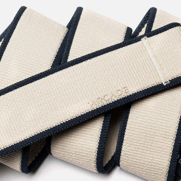 ARCADE Carto Belt - Oat/Navy