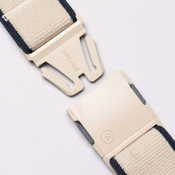 ARCADE Carto Belt - Oat/Navy