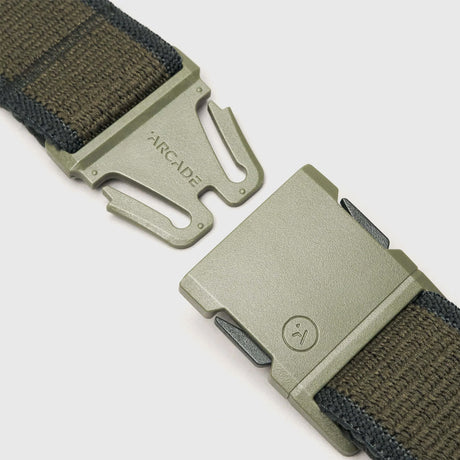 ARCADE Carto Slim Belt - Ivy Green/Jalapeno