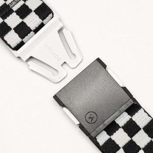 ARCADE Check Belt - Black/Glacial