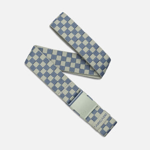 ARCADE Check Belt - Sky/Sage