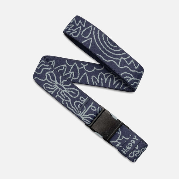 ARCADE Hannah Eddy Create Connection Slim Belt - Navy