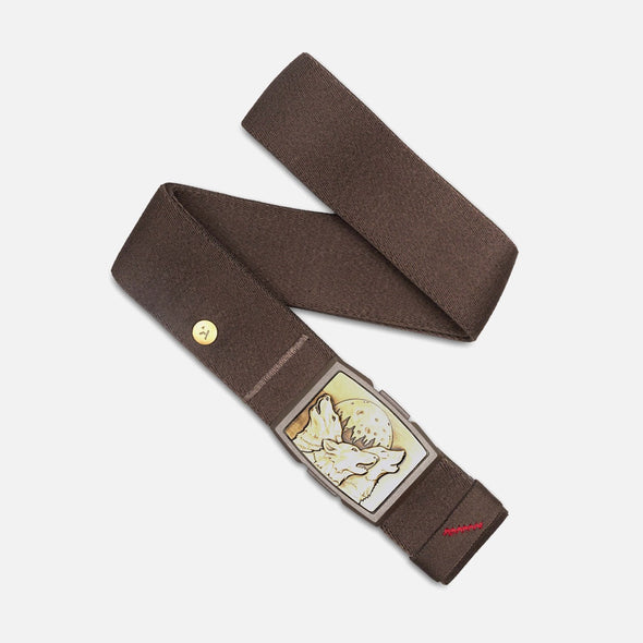 ARCADE Nature Wolves Belt - Walnut