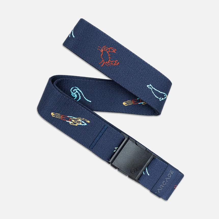 ARCADE Save The Waves Belt - Navy