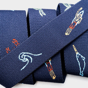 ARCADE Save The Waves Belt - Navy