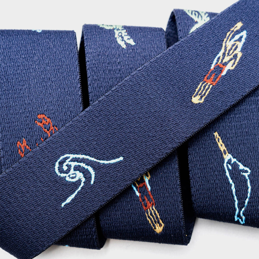 ARCADE Save The Waves Belt - Navy