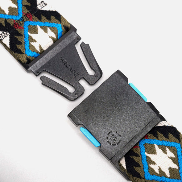 ARCADE Twilight Belt - Oat/Turquoise