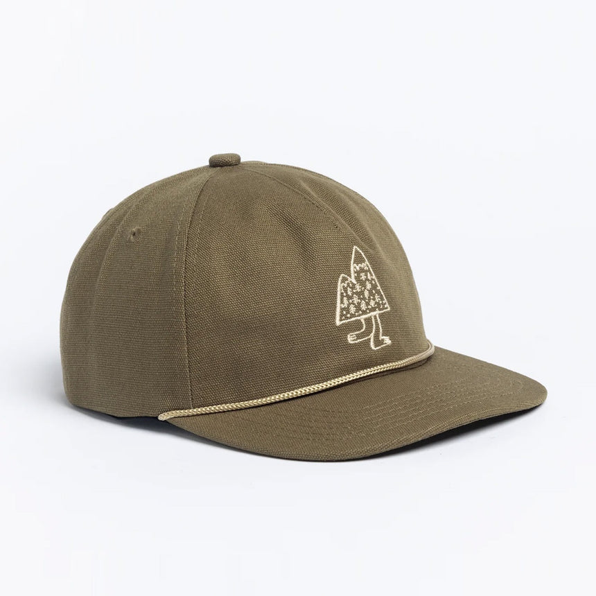 AUTUMN Canvas 5 Panel Cap - Olive