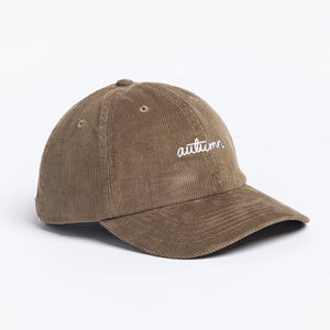 AUTUMN Cord 6 Panel Cap - Khaki