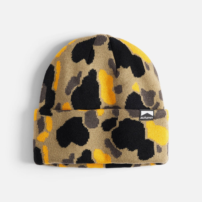 AUTUMN Duck Camo Beanie - Chinchilla