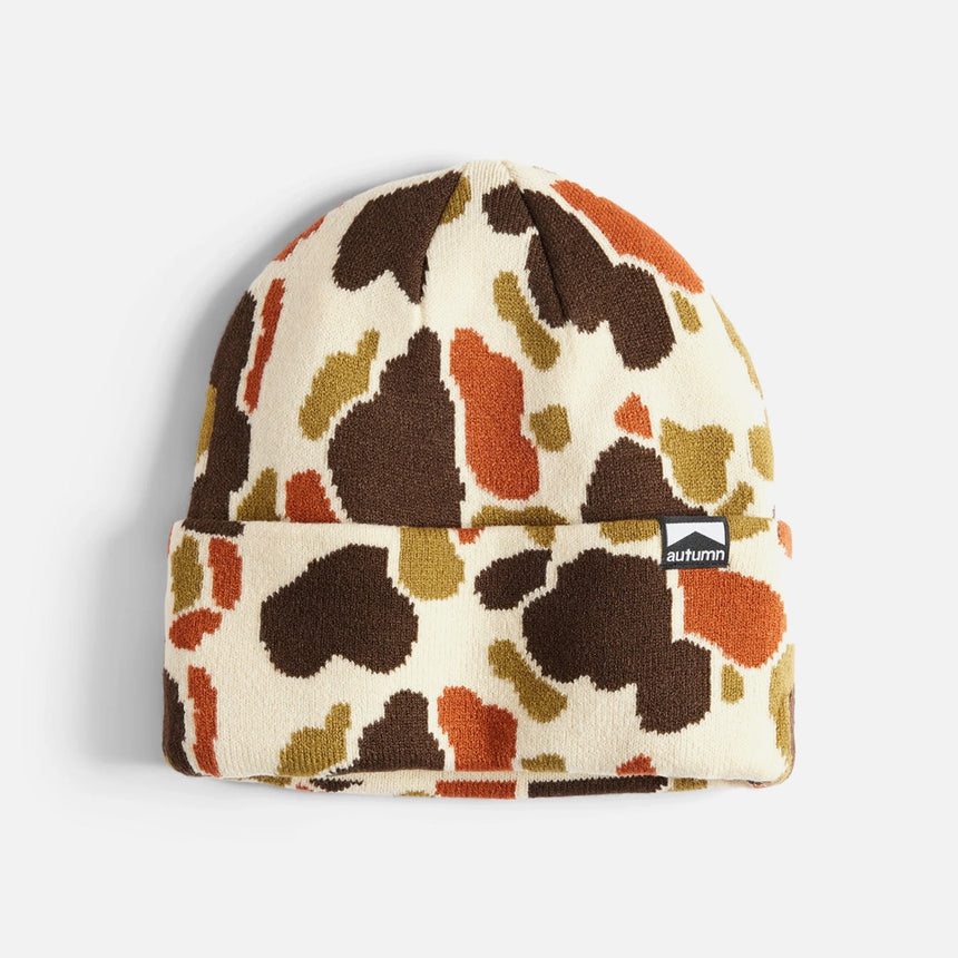 AUTUMN Duck Camo Beanie - Eggshell