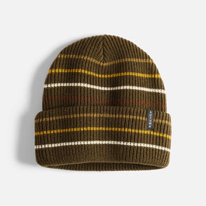 AUTUMN Multi Stripe Beanie - Army