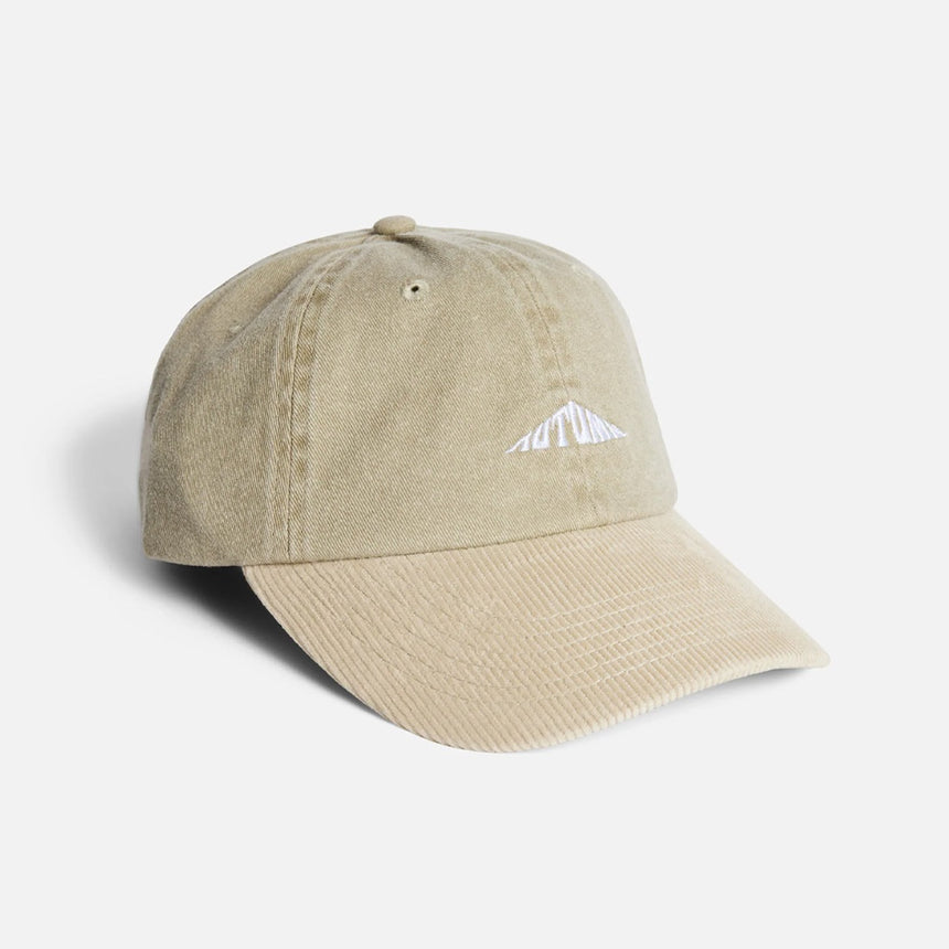 AUTUMN Prewashed Canvas Strapback Cap - Sand
