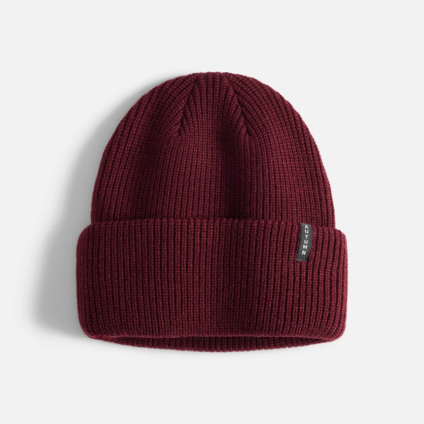 AUTUMN Select Solid Beanie - Merlot
