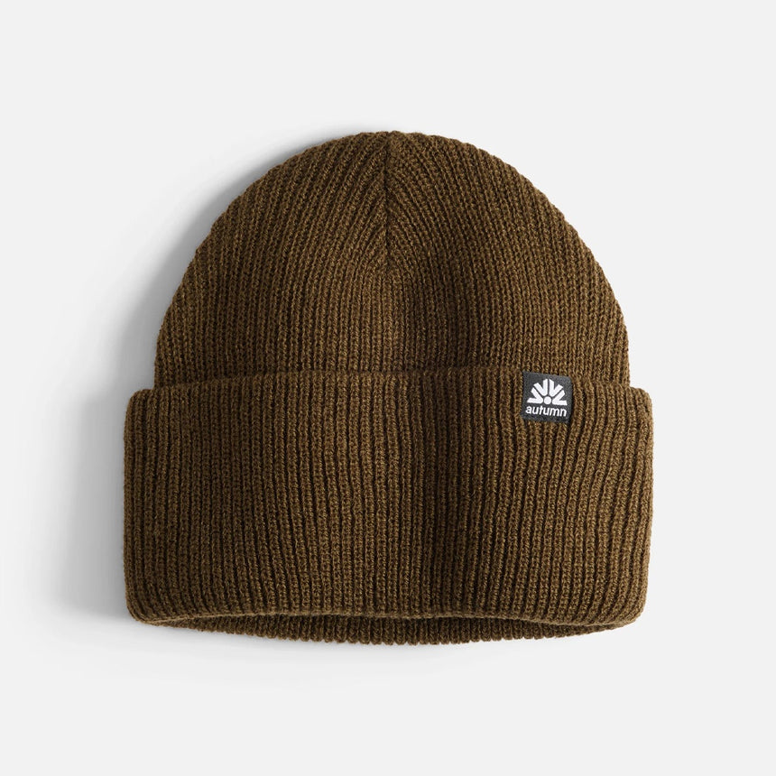 AUTUMN Simple Solid Beanie - Army