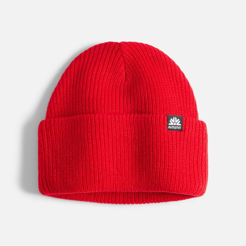 AUTUMN Simple Solid Beanie - Flamingo