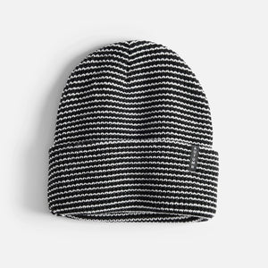 AUTUMN Stripe Beanie - Black