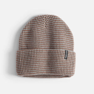 AUTUMN Stripe Beanie - Dusty Mauve