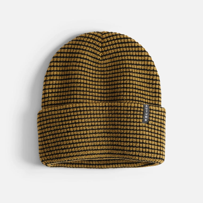 AUTUMN Stripe Beanie - Scum