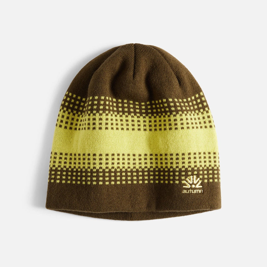 AUTUMN Warp Beanie - Light Yellow
