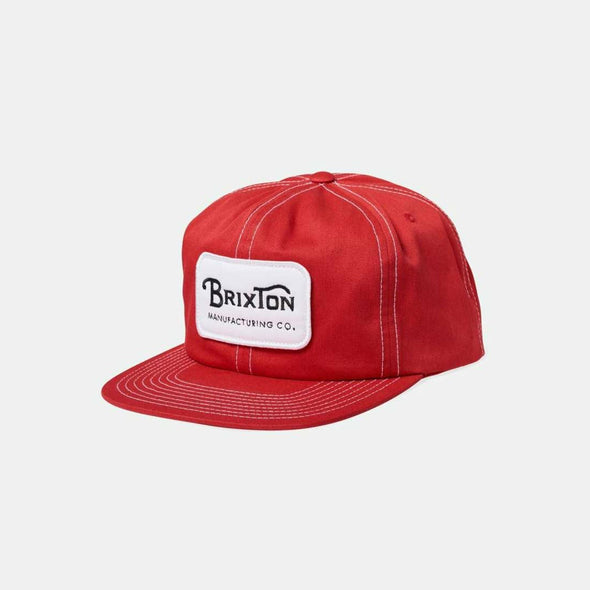 BRIXTON 20th Anniversary Grade Snapback - Red