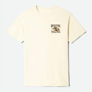 BRIXTON Barquero Tee - Cream