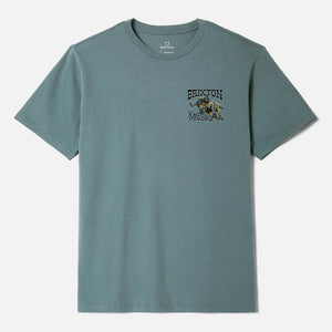 BRIXTON Barquero Tee - Ocean Breeze