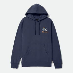 BRIXTON Barren Hood - Washed Navy