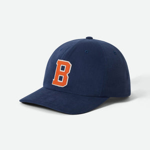 BRIXTON Big B MP Cap - Midnight Blue/Orange