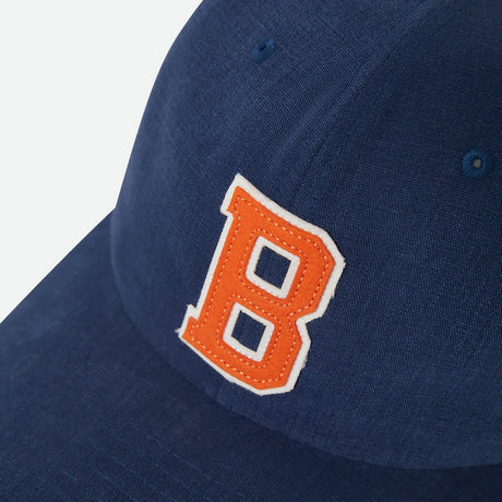 BRIXTON Big B MP Cap - Midnight Blue/Orange