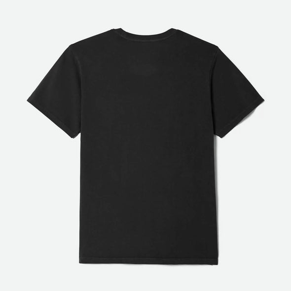 BRIXTON Briscoe Tee - Black Worn Wash