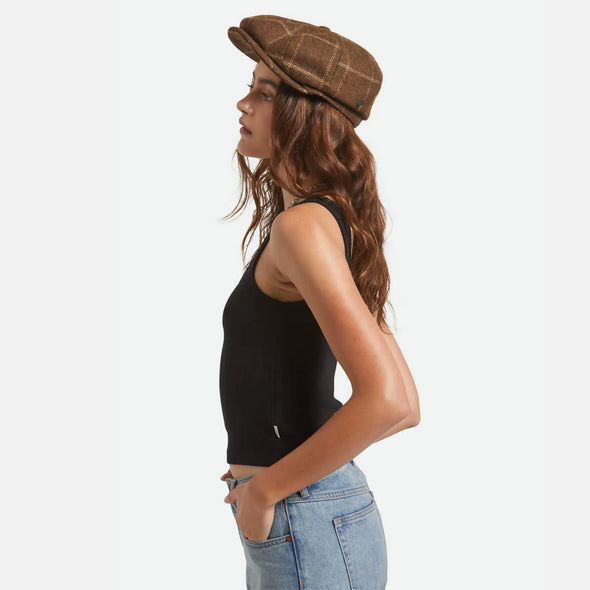 BRIXTON Brood Baggy Snap Cap - Copper/Tan