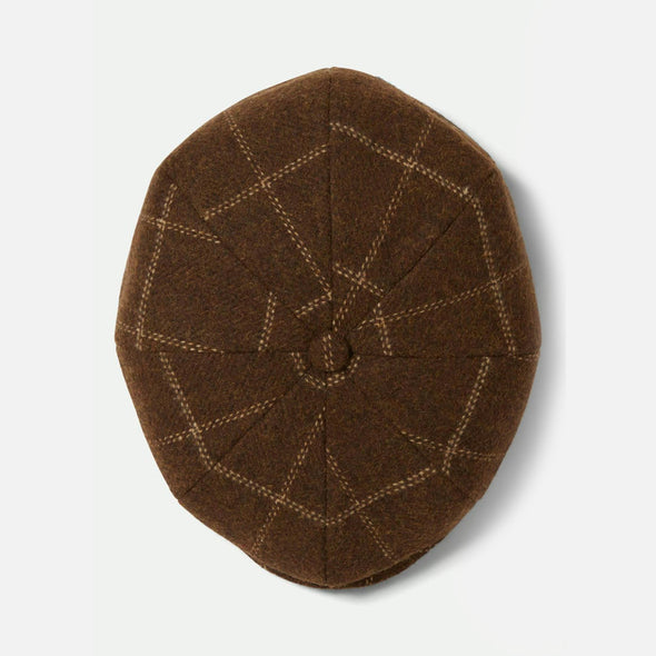 BRIXTON Brood Baggy Snap Cap - Copper/Tan