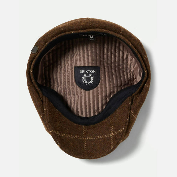 BRIXTON Brood Baggy Snap Cap - Copper/Tan