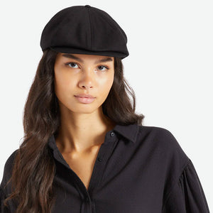 BRIXTON Brood Snap Cap - Black
