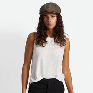 BRIXTON Brood Snap Cap - Brown/Khaki