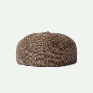 BRIXTON Brood Snap Cap - Brown/Khaki