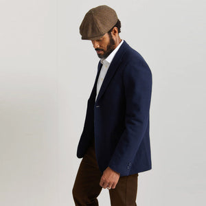 BRIXTON Brood Snap Cap - Brown/Khaki