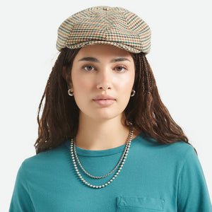 BRIXTON Brood Snap Cap - Dusted Ochre/Khaki/Verdant Green