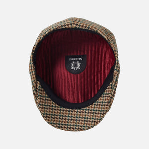 BRIXTON Brood Snap Cap - Dusted Ochre/Khaki/Verdant Green