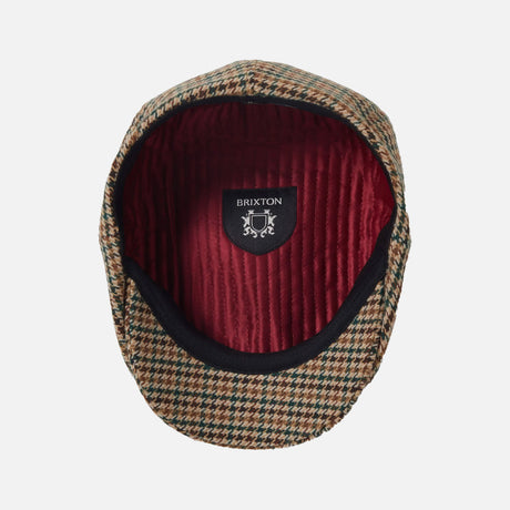 BRIXTON Brood Snap Cap - Dusted Ochre/Khaki/Verdant Green