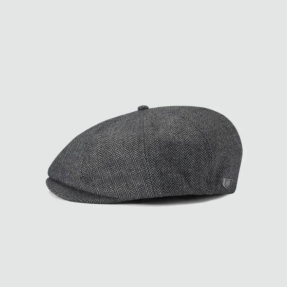 BRIXTON Brood Snap Cap - Grey/Black