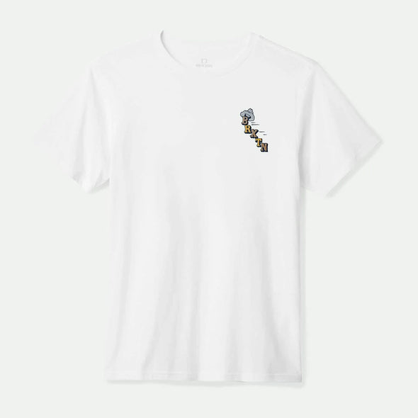 BRIXTON Buck Club Tee - White