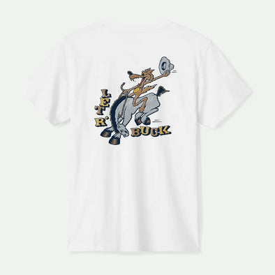 BRIXTON Buck Club Tee - White