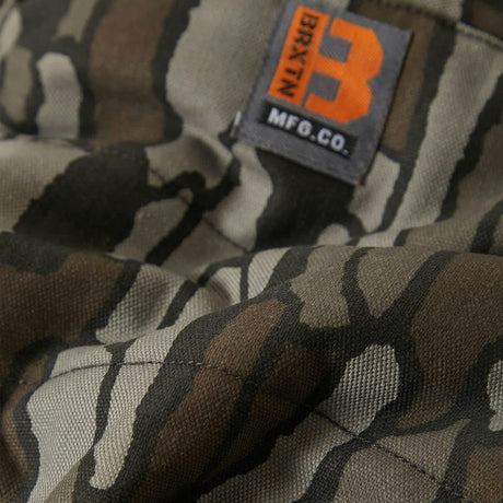 BRIXTON Builders Abraham Reversible Vest - Bark Camo