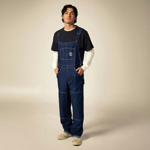 BRIXTON Builders Overall - Rinse Denim