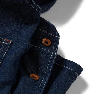BRIXTON Builders Overall - Rinse Denim